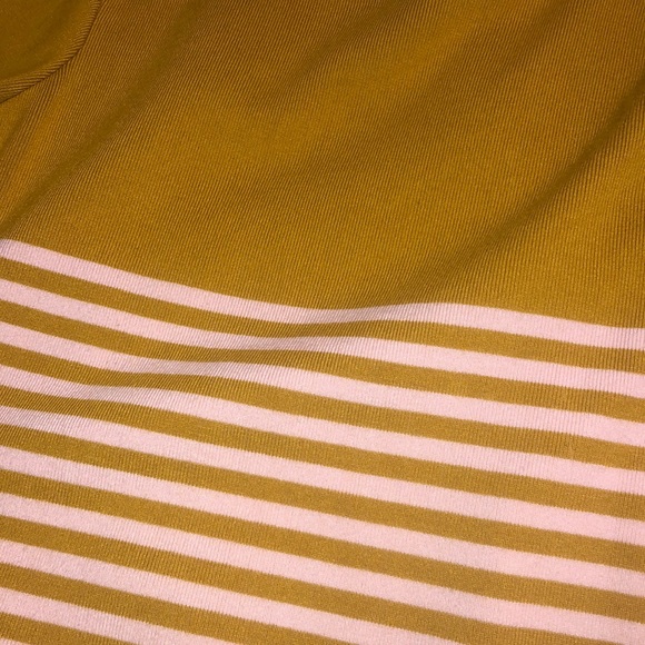 Yellow & light punk striped shirt! - Picture 2 of 3